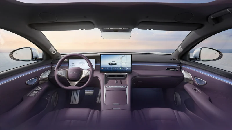 BYD Seal 08 interior options