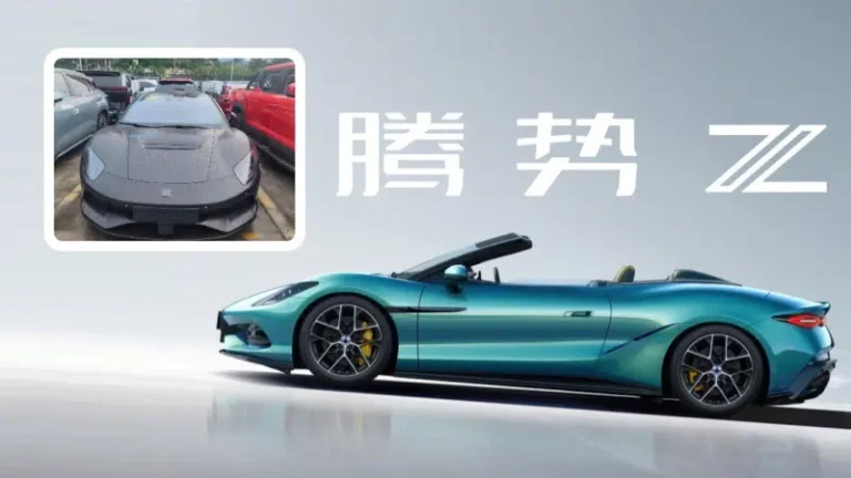 Denza Z: la convertibile elettrica da 1.000 CV