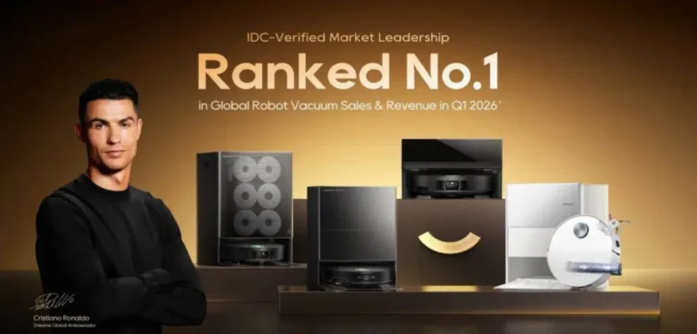 Dreame leader mondiale aspirapolvere robot