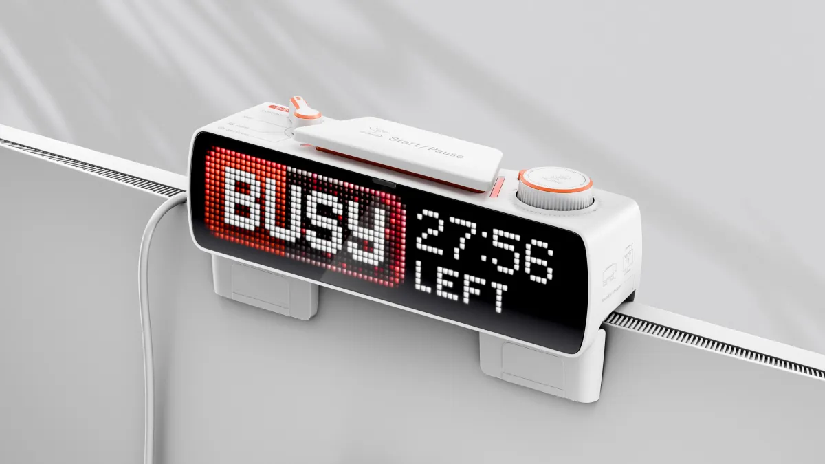 Flipper Busy Bar debutta: display smart per produttività, timer e smart home