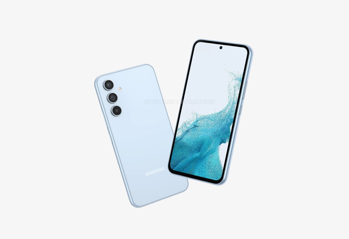 Galaxy A54 packaging prodotto