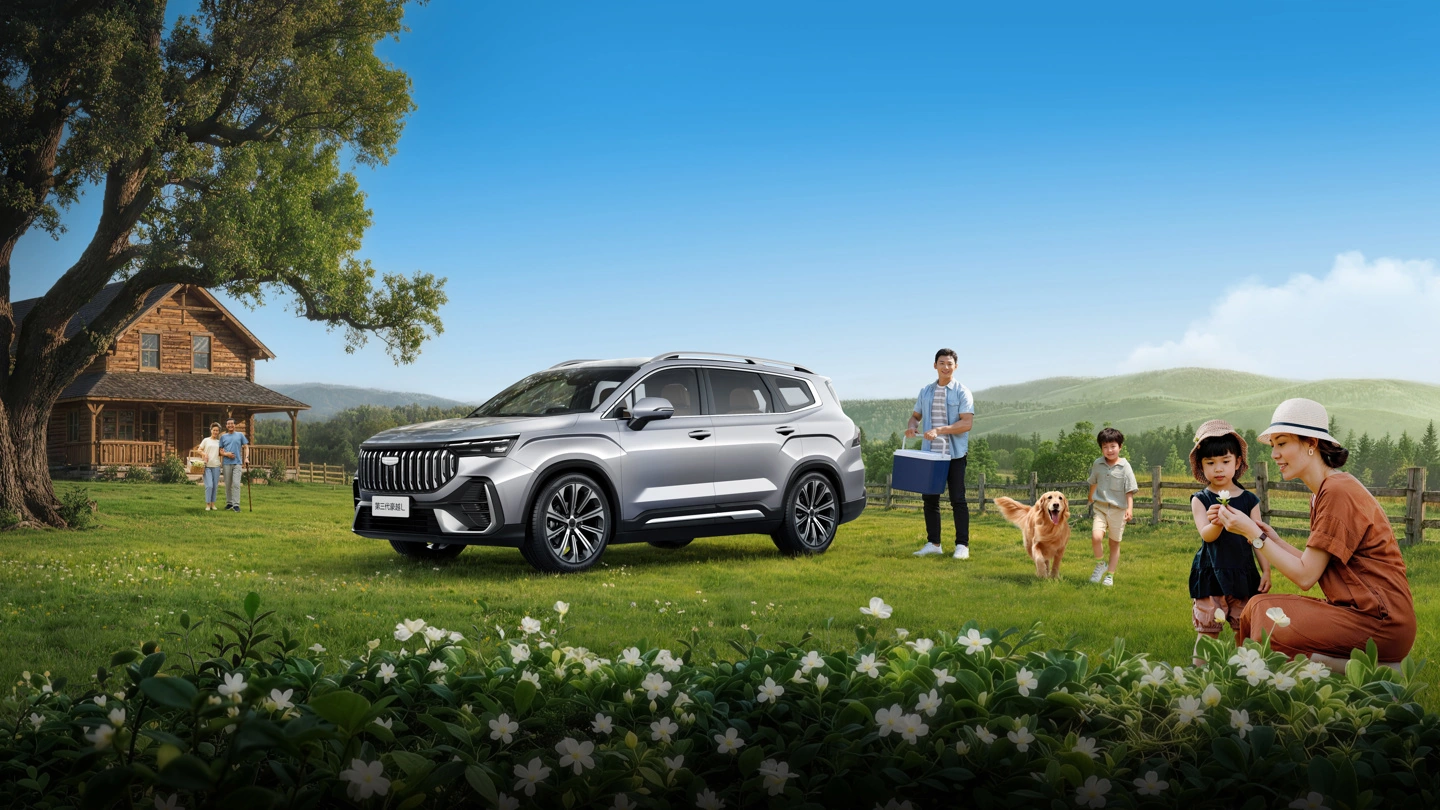吉利豪越 L 欢乐七座版车型上市:搭载 Flyme Auto 智能座舱,官方指导价 10.34 万元起