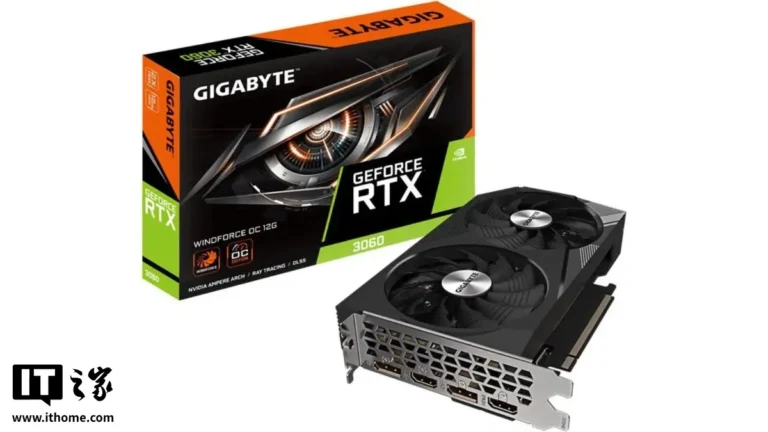 Gigabyte RTX 3060 12GB torna in vendita