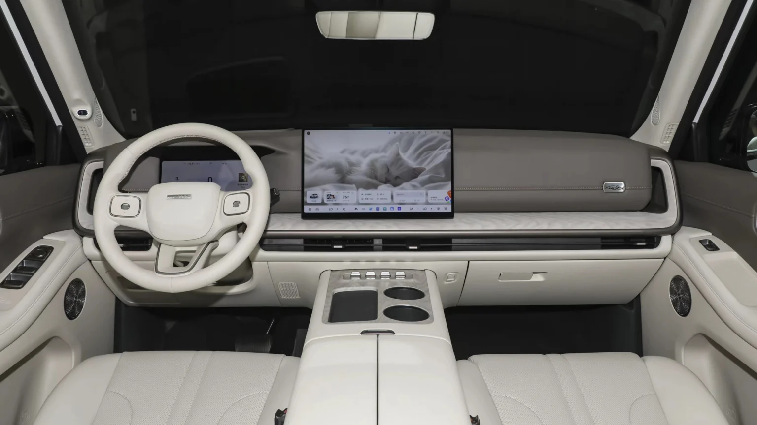 Haval GWM H10 5.3-meter plug-in hybrid SUV broke covers in China