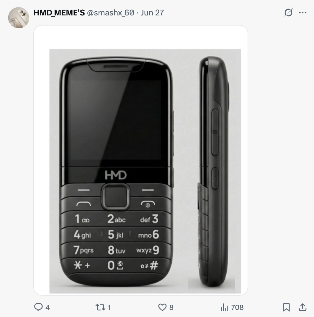 HMD prepara un feature phone ispirato a BlackBerry con cover touch
