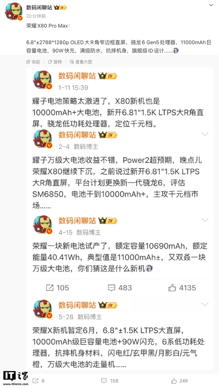 Honor X80 Pro Max