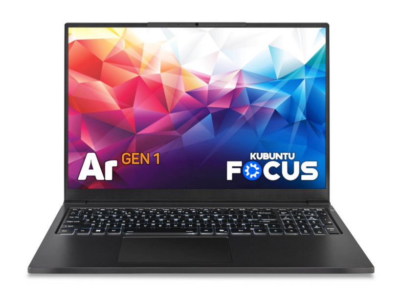 Kubuntu Focus Ar GEN 1: notebook Linux con Core Ultra X7