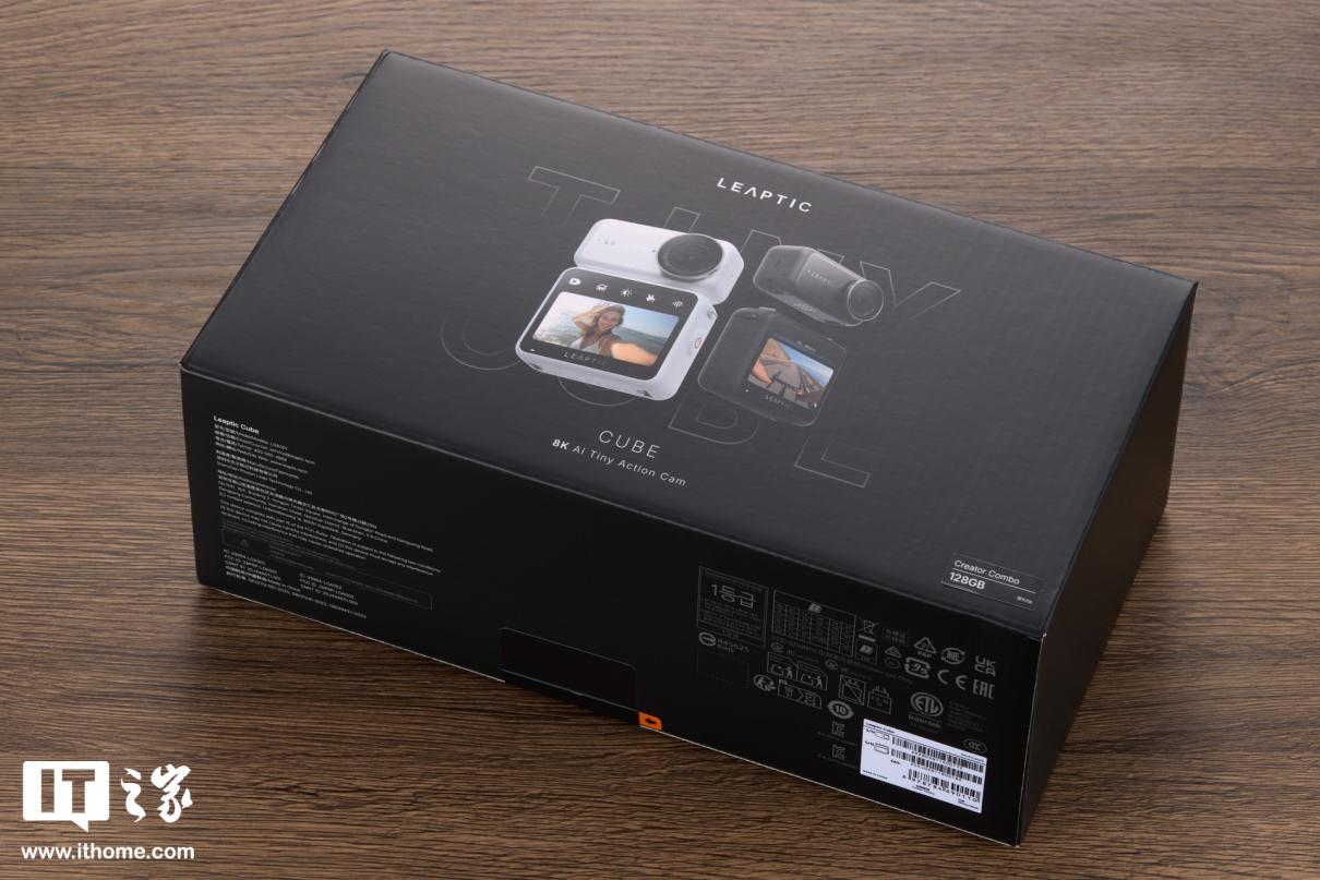 LEAPTIC Cube: action cam mini da 55,9 g con video 8K e design modulare