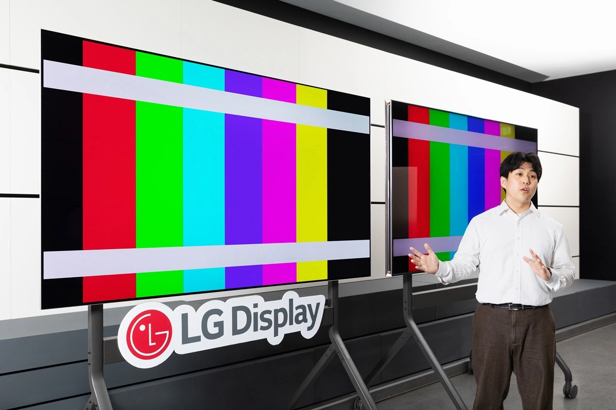 LG Display OLED di grandi dimensioni: certificazione Intertek e 100% precisione