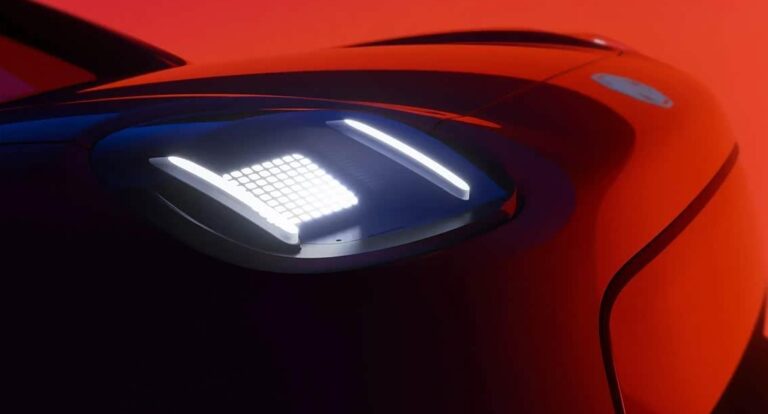 MG nuova hatchback elettrica concept
