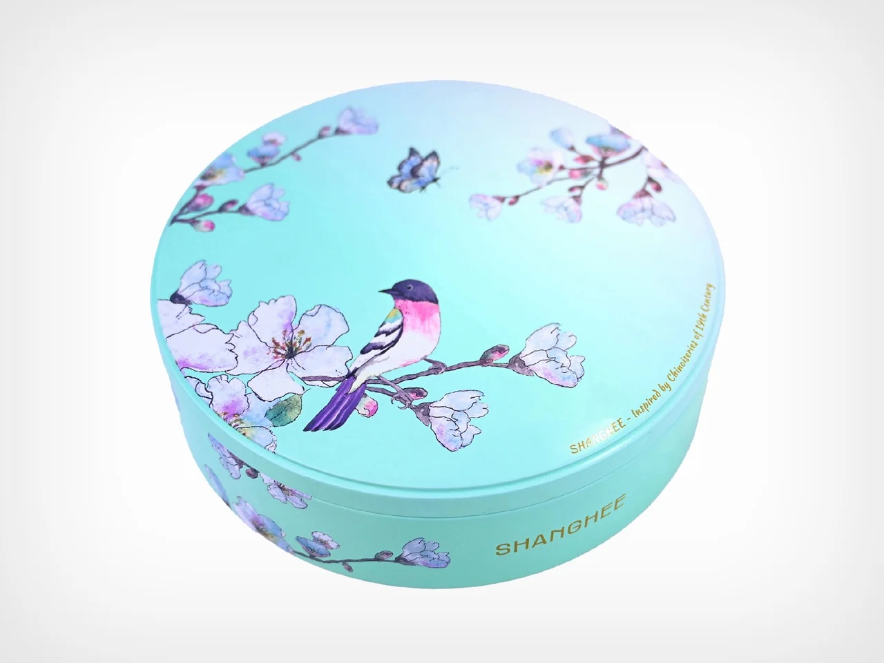 This Mooncake Tin Box Turns Into A Chinese Lantern Once You’re Done Enjoying The Sweets packaging prodotto