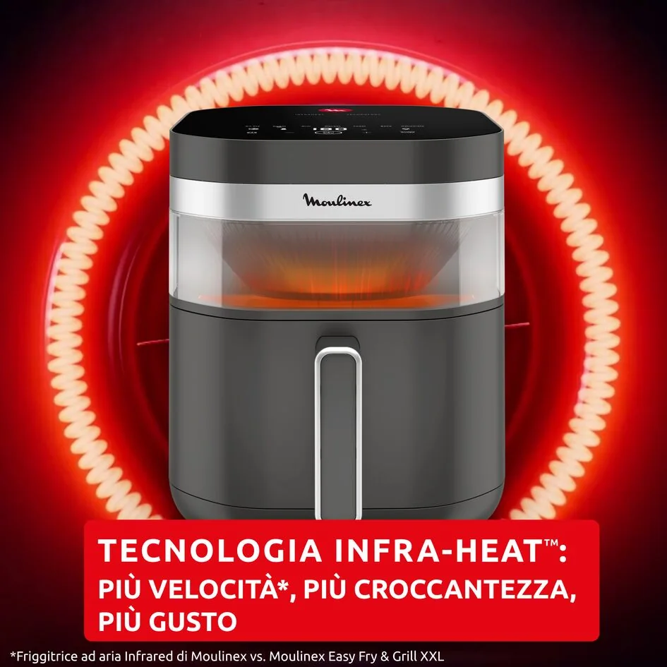 Moulinex Easy Fry Infrared tecnologia Infra-Heat