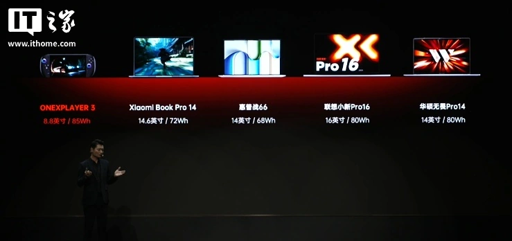 壹号本 OneXPlayer 3 三合一游戏掌机发布:Arc G3 Extreme、行业最大 85Wh 电池,8999 元起