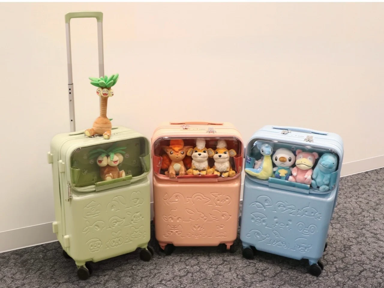 This $163 Pokémon Carry-On Has a Window Just for Your Plushies