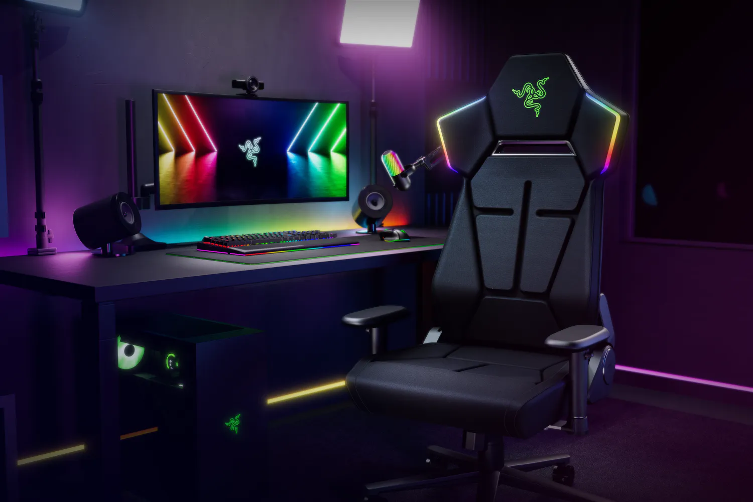 Razer la sua prima sedia gaming