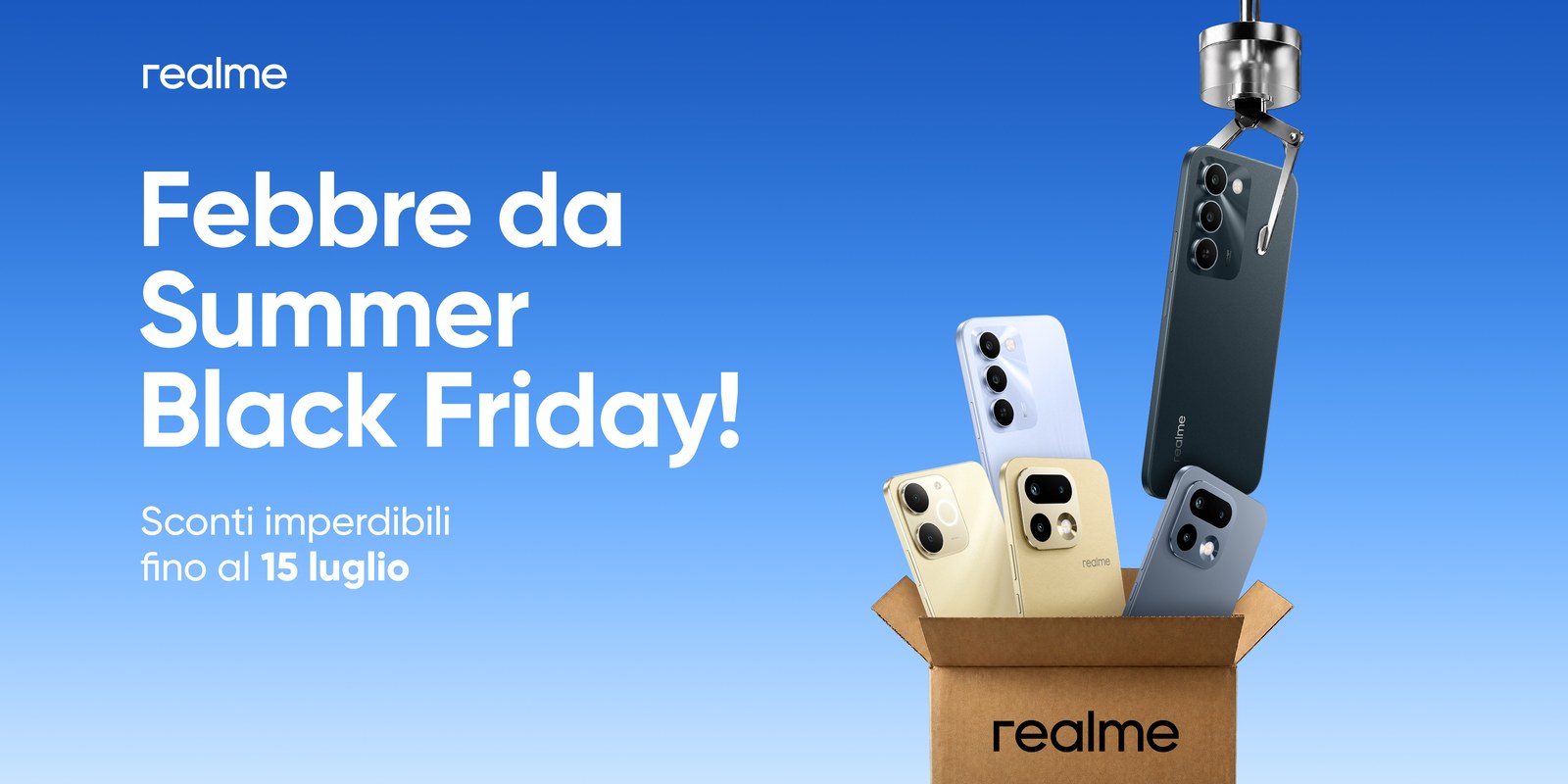 realme Black Friday d'Estate