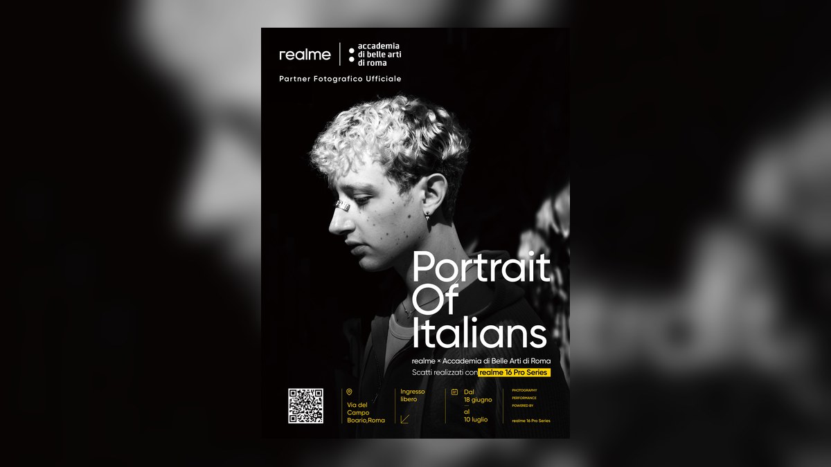 realme portrait of italians