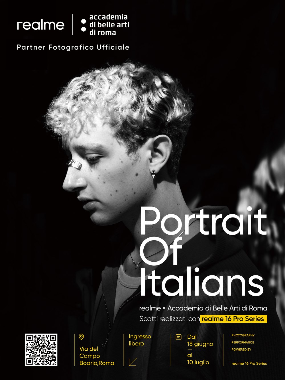 Poster Portrait of Italians a Roma