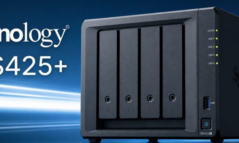 Synology DS425+ packaging prodotto