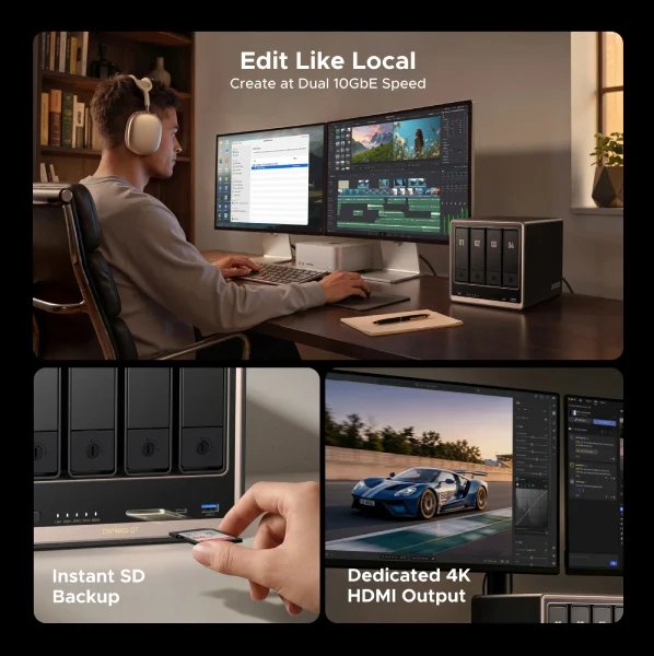 UGREEN NASync DXP4800 GT Features