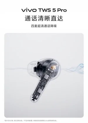Vivo TWS 5 Pro teaser highlights independent Hi-Fi DAC chip