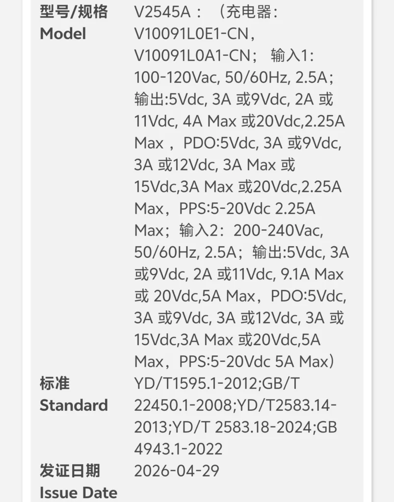 iQOO Neo 11S 3C
