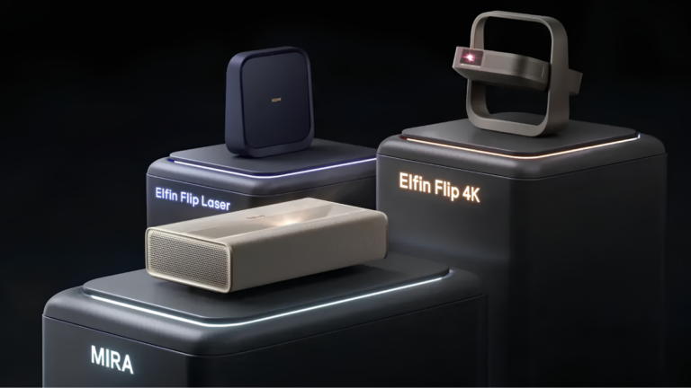 XGIMI Elfin Flip 4K, Laser e MIRA 4K