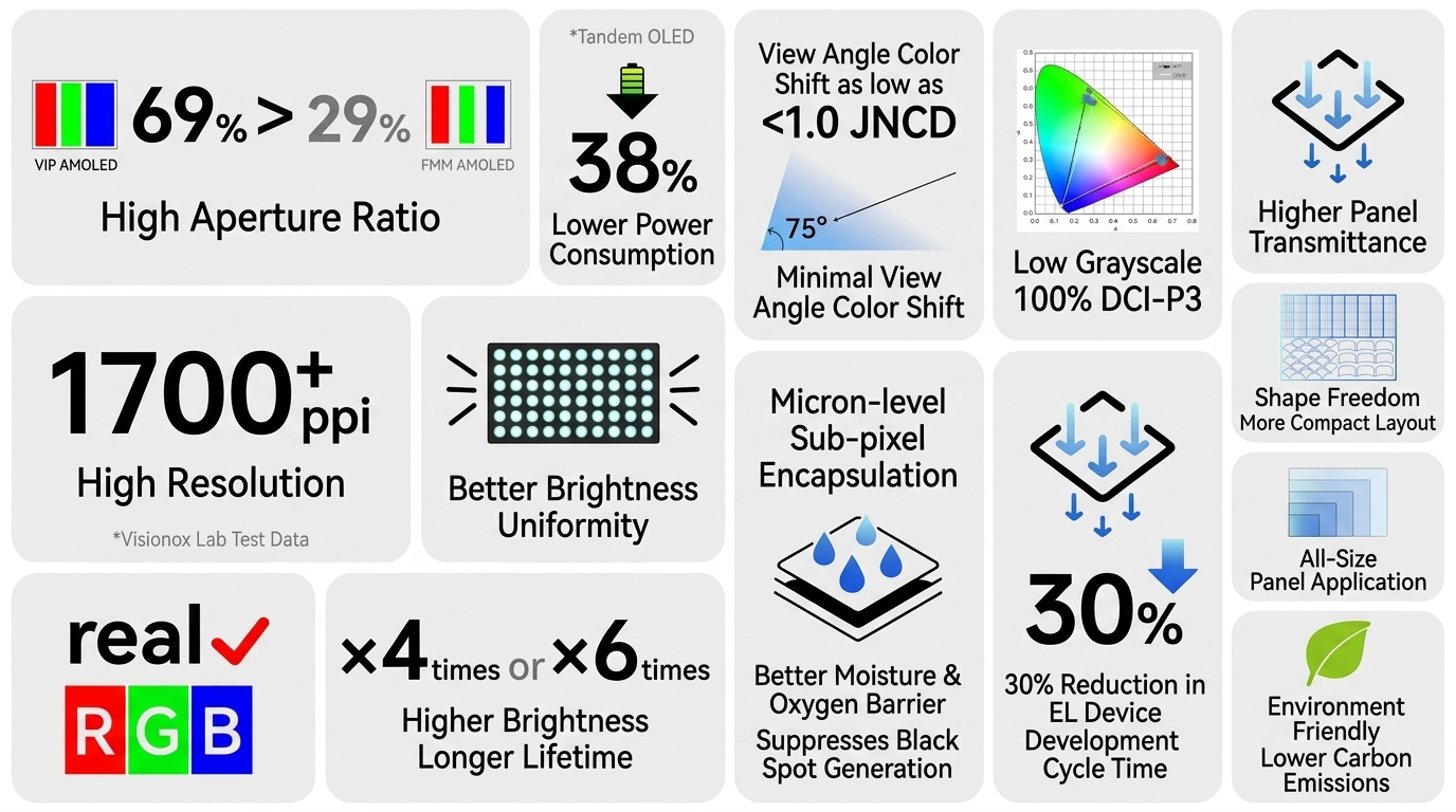 Visionix Panel Specs