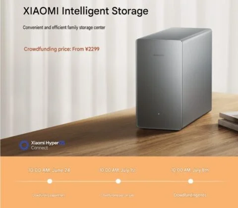 Xiaomi NAS Smart Storage Crowdfunding