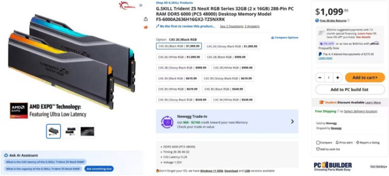 AMD EXPO ULL con prezzi alti