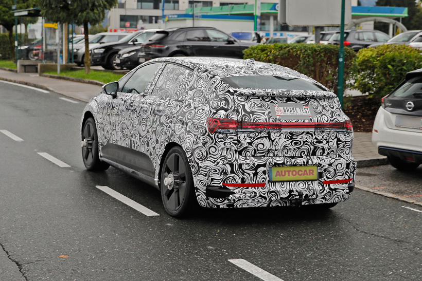 奥迪最小纯电车型:A2 E-tron 路测图曝光