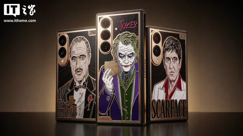 Caviar lancia i Samsung Galaxy Z Fold 8 custom a tema cinema