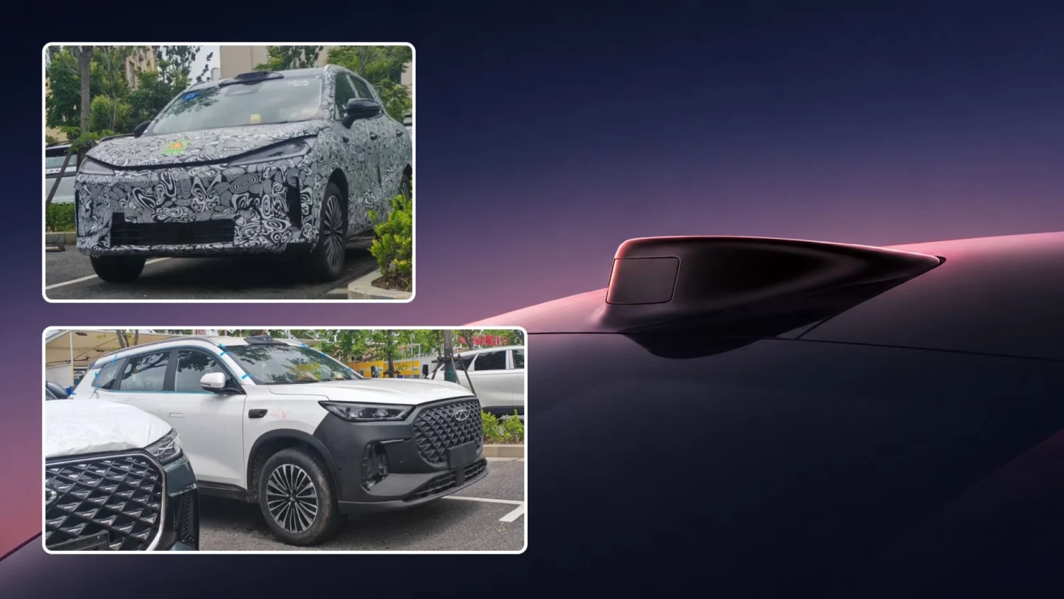 Chery Tiggo 8 Pro Max e Lepas L6 con LiDAR