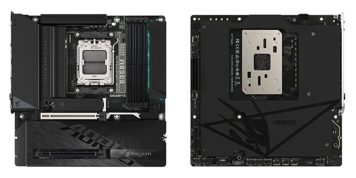 Gigabyte B850M AORUS STEALTH ufficiale