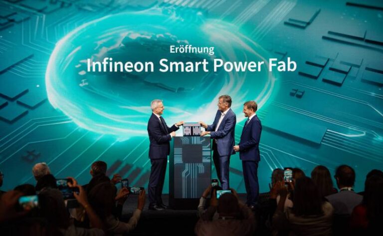 Infineon inaugura a Dresda la più grande fabbrica mondiale per semiconduttori di potenza
