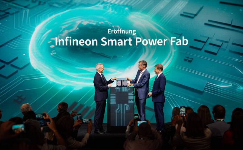 Infineon inaugura a Dresda la più grande fabbrica mondiale per semiconduttori di potenza