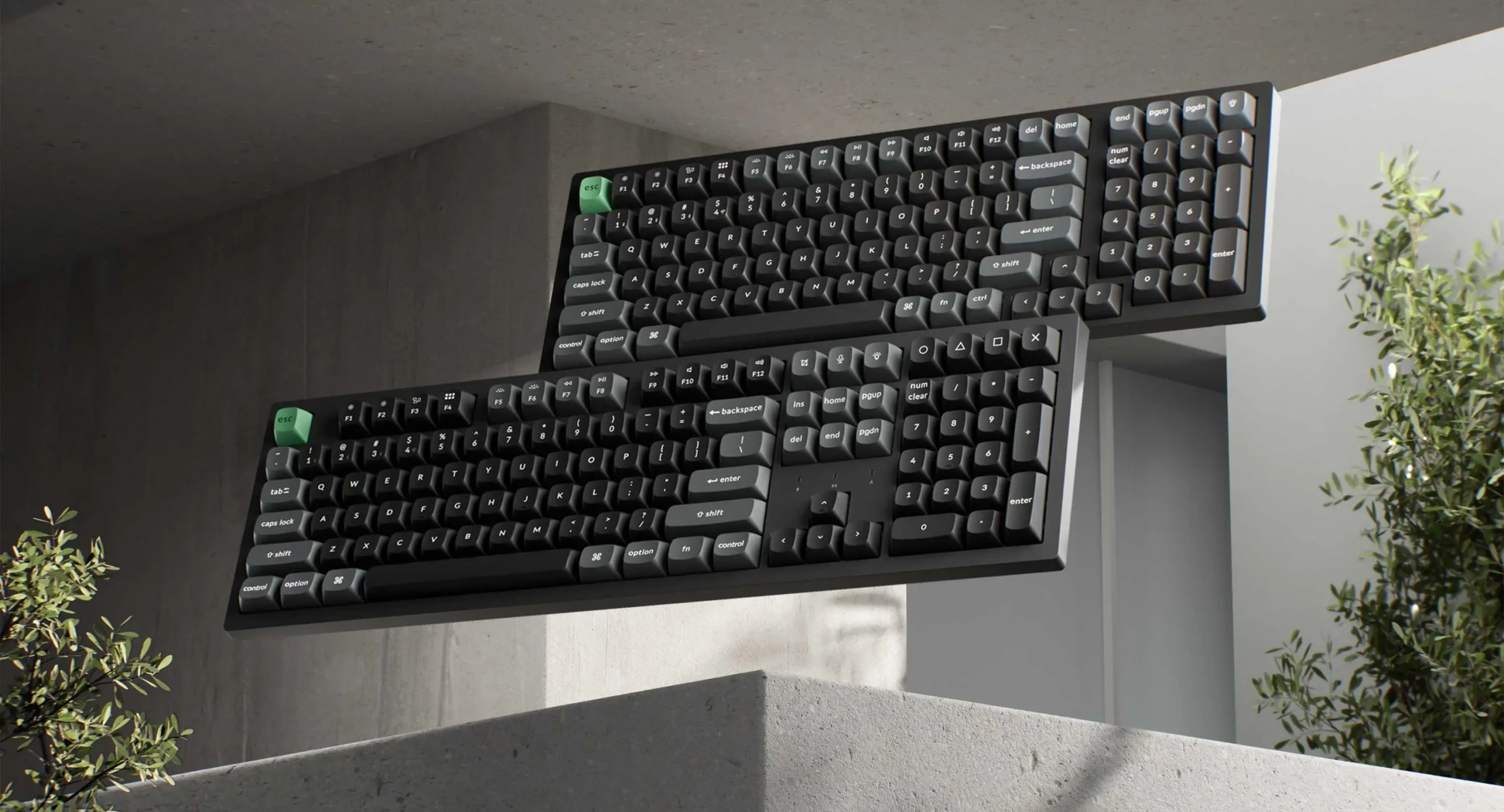 Keychron K4 e K10 Ultra 8K ufficiali: tastiere meccaniche con numpad e 600 ore di autonomia