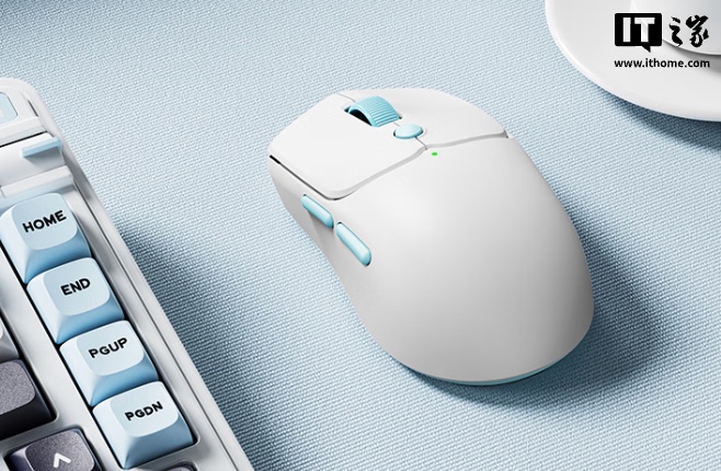 珂芝 Z1 mini 无线办公轻音鼠标首销:49g 重量、适配小手型,79 元