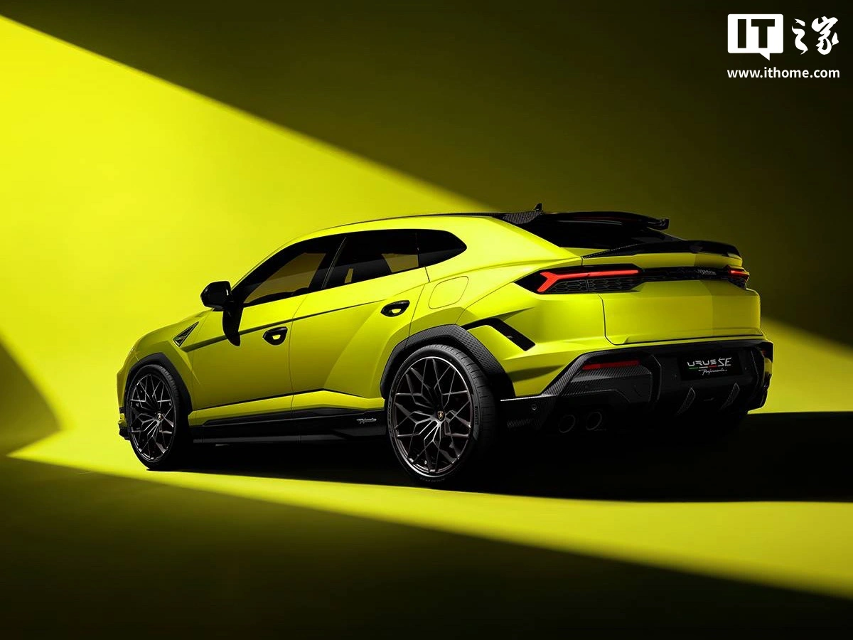 兰博基尼 Urus SE Performante 发布:插电混动 SUV,百公里加速 3.3 秒