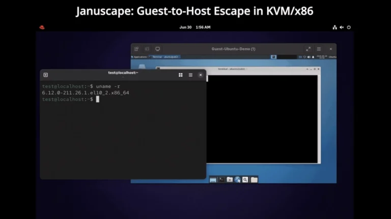 Linux KVM, scoperta la falla Januscape