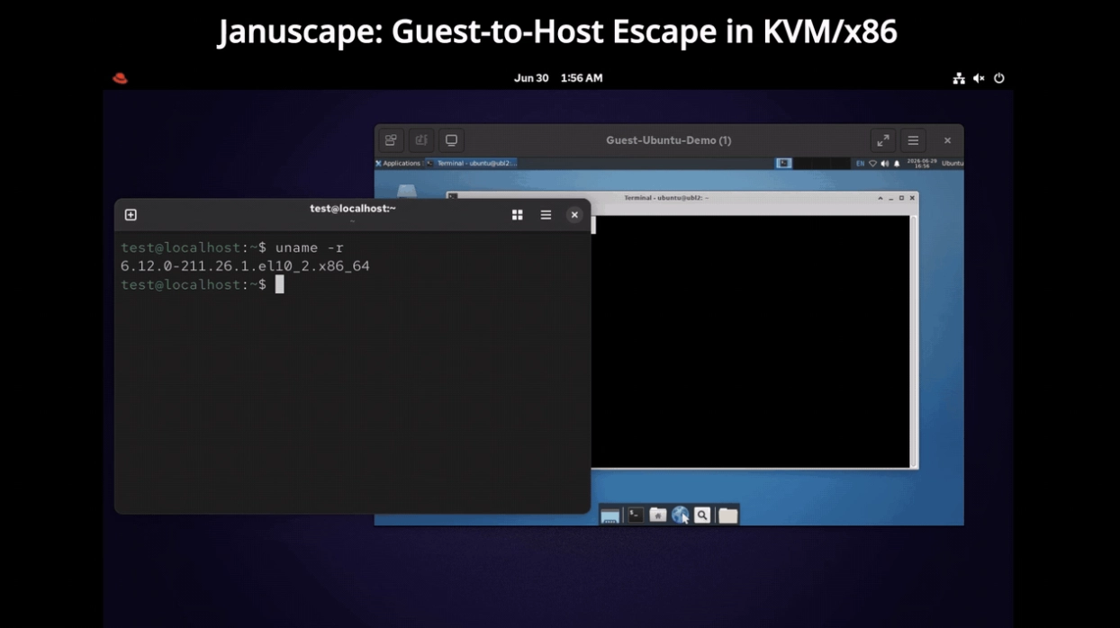 Linux KVM, scoperta la falla Januscape: una VM può mandare in crash l’host