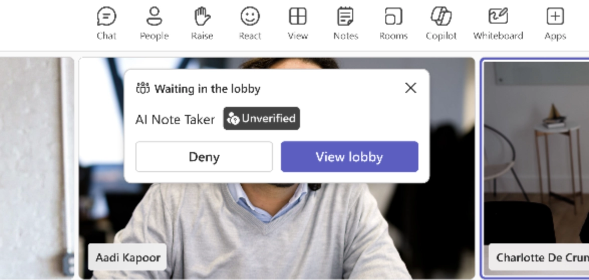 Microsoft Teams rafforza i controlli sui bot AI esterni nelle riunioni