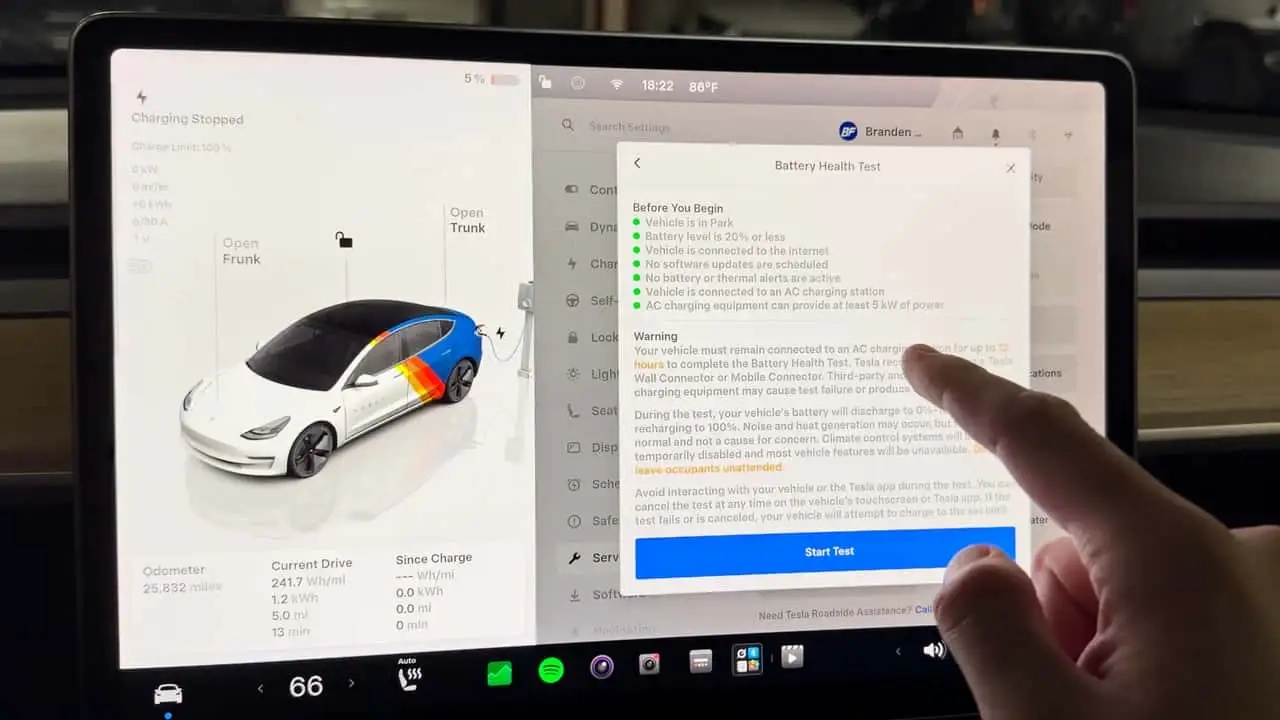 Tesla Model 3 a noleggio: batteria al 90% dopo 3 anni e 41.843 km