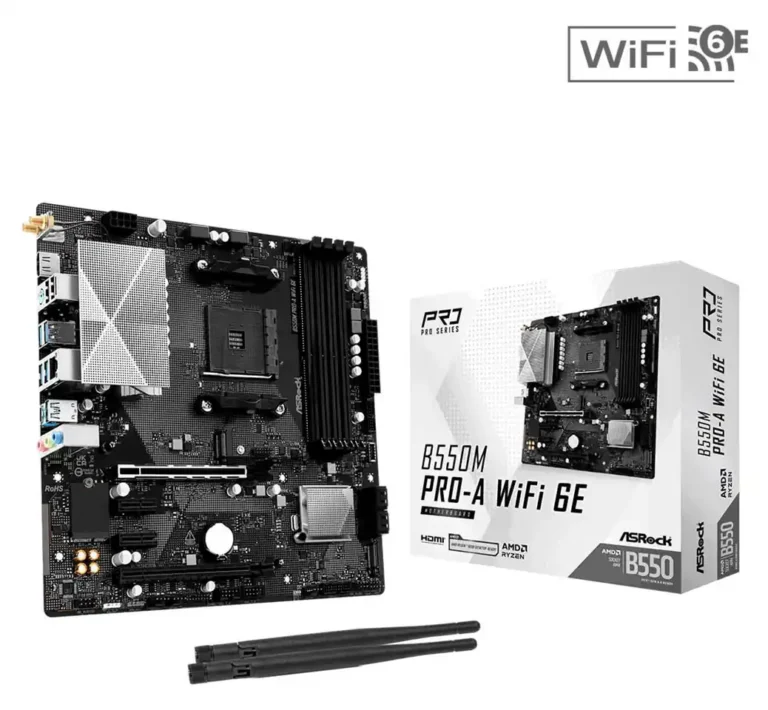 ASRock B550M Pro-A WiFi 6E ufficiale