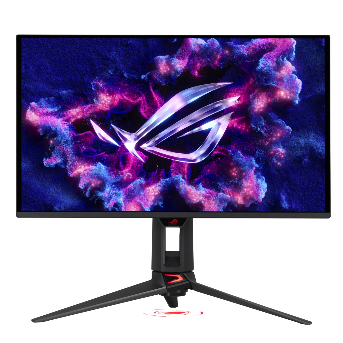 华硕推出 QHD 500Hz QD-OLED 显示器 PG27AQDPR,配备三脚支架