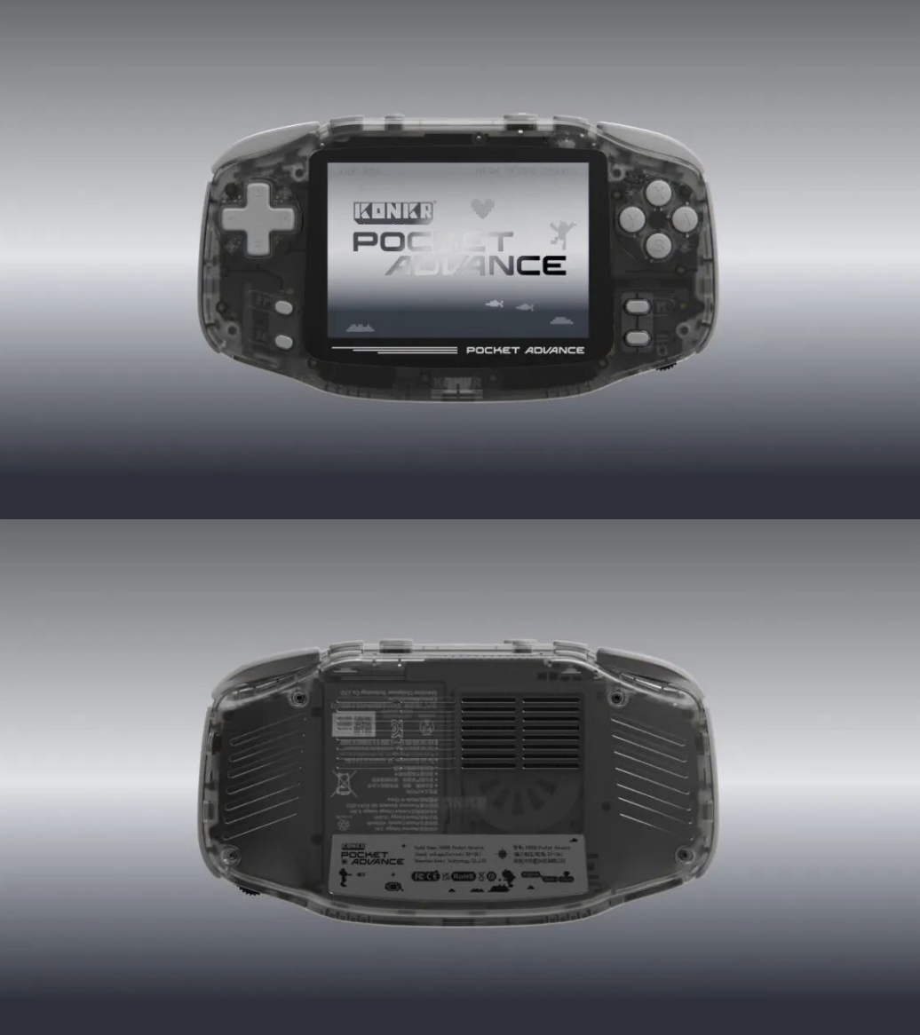 AYANEO KONKR Pocket Advance: nuova edizione nero traslucido da circa 100 euro