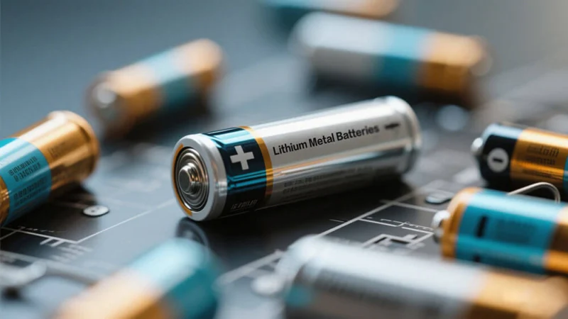Batteria al litio metallico oltre 600 Wh/kg