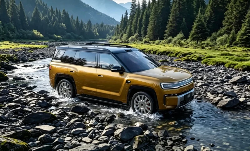 BYD Fang Cheng Bao Ti 9 ufficiale: sei posti, due motori da 200 kW e 310 km EV