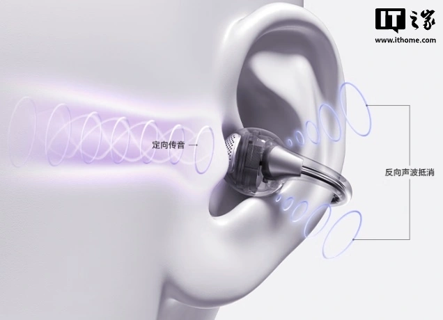 荣耀 HONOR Life FlyClip 3i 耳夹耳机发售:10.8mm 双磁动圈、48 小时综合续航,235 元
