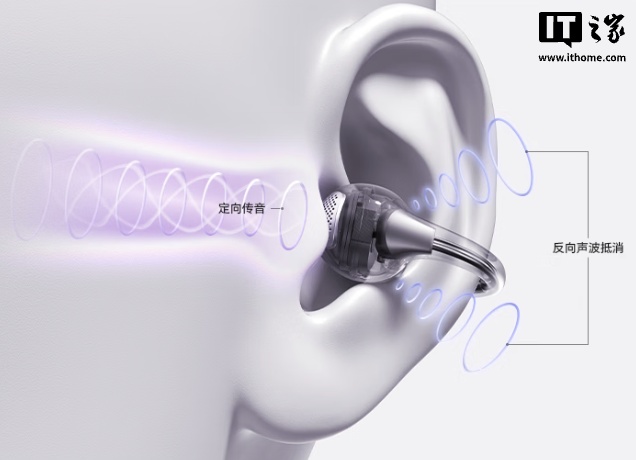 荣耀 Life FlyClip 3i 耳夹耳机开启预约:10.8mm 双磁动圈、提供 48 小时综合续航